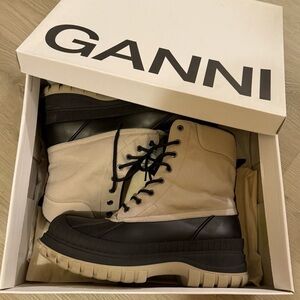GANNI Men's outdoor waterproof boots